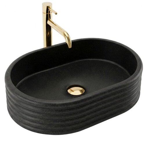 REA Bath Nadgradni umivaonik Nicoletta Black Slike