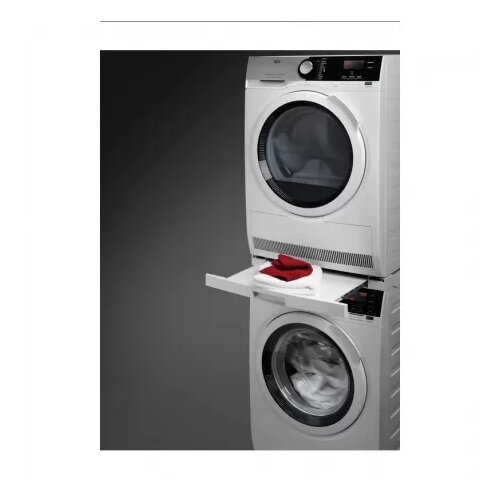 Aeg mašina za pranje veša + mašina za sušenje veša + vezni element LFR61944BE+TR718L4E+SKP11GW3 Slike