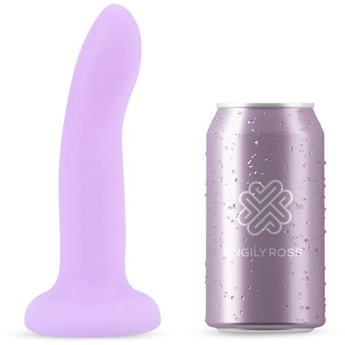 ENGILY ROSS Dildox Posable Dildo Liquid Silicone Purple 17cm Slike