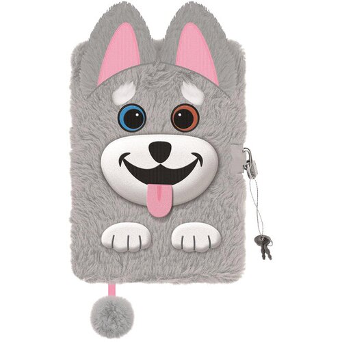  DNEVNIK S KLJUČEM A5 96L MY LITTLE FRIEND HUSKY 8999 Cene