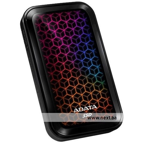 SSD externi Adata 1TB SE770G RGB USB-C Slike