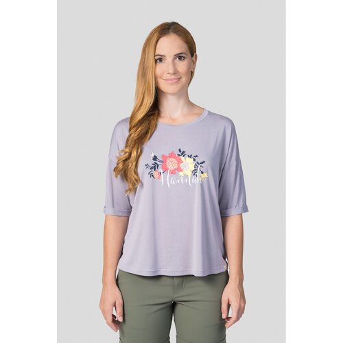 HANNAH Dámské triko s potiskem CLEA glacier gray Cene