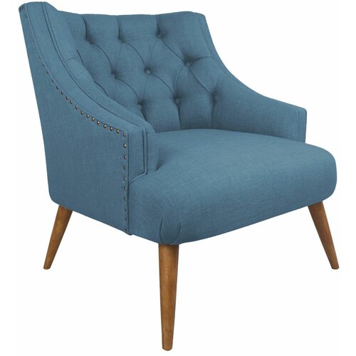 Atelier Del Sofa lamont - night blue night blue wing chair Slike