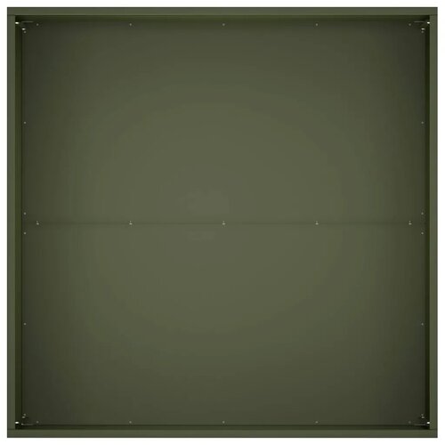  Vrtna saksija 2 kom. Maslinastozelena 80 x 80 x 40 cm - Maslinastozelena 80 x 80 x 40 cm 2 Slike