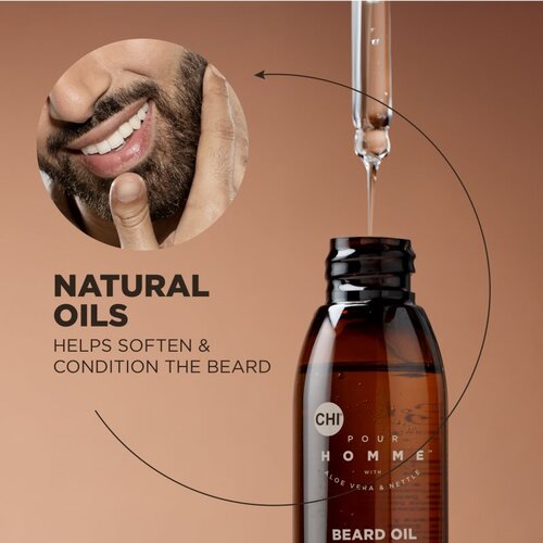 CHI Pour Homme Beard Oil ulje za bradu s mirisom drva 59 ml Slike