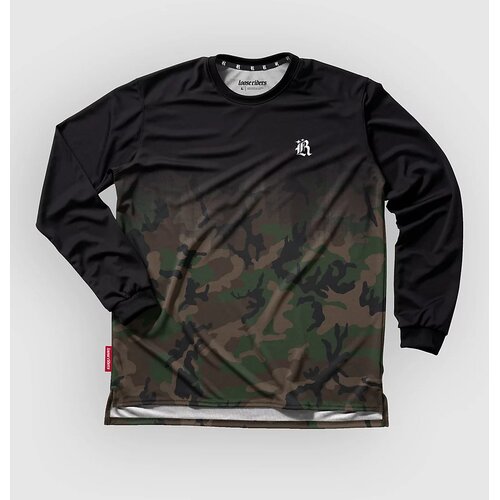 Loose Riders Ess. Dipped Long Sleeve Jersey camo Slike