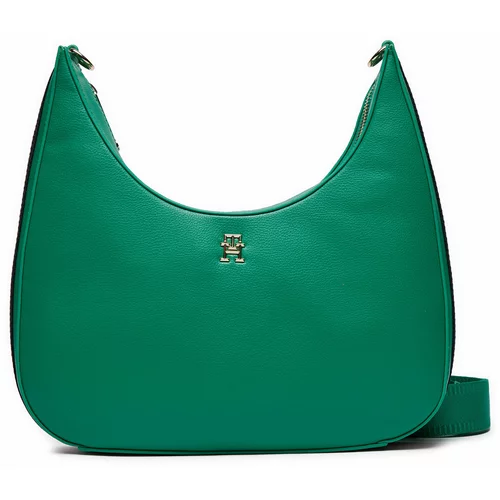 Tommy Hilfiger Ročna torba Th Essential Sc Crossover Corp AW0AW16088 Olympic Green L4B