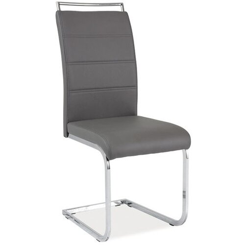 Molarem Home Stolica H441 CHROM-siva Slike