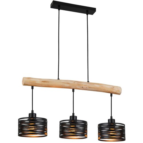 Modern Living viseča svetilka guiseppe, les, kovina, 40 w Cene