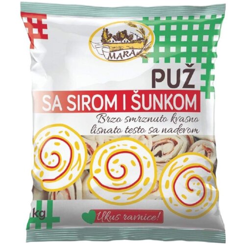 Nepoznato MARA puž sa sirom i šunkom 1kg Cene
