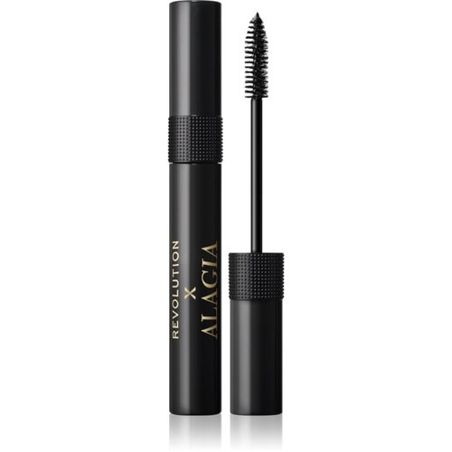 Makeup Revolution X Alagia Fill Fluffy maskara za večji volumen in privihanje trepalnic odtenek Black 10 ml Slike