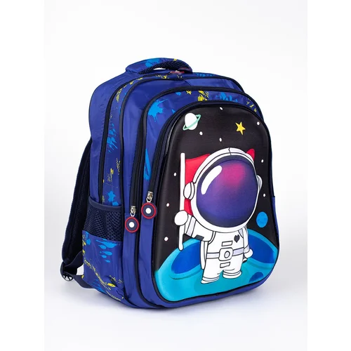 Shelvt Blue Cosmonaut Backpack for Kids