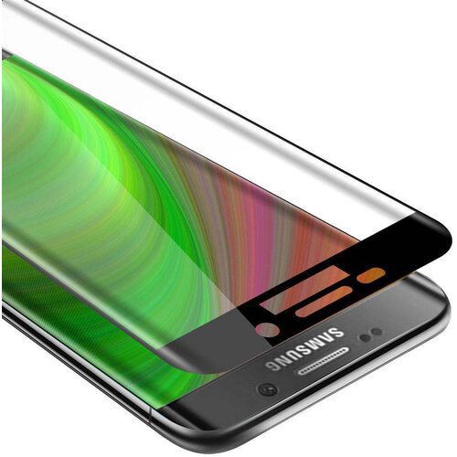 Cadorabo Oklepni film Full Screar, združljiv s Samsungom - zaščitnim filmom v prozornem s črno -kaljenim zaščitnim steklom v 9H trdoti s 3D dotikom, (20564849) Cene