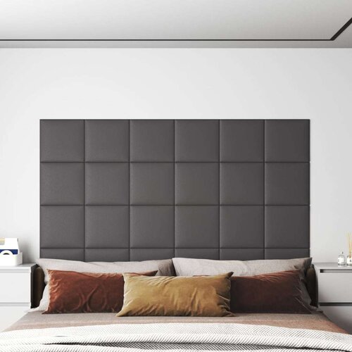  Zidne ploče od umjetne kože 12 kom sive 30 x 30 cm 1 08 m² Cijene