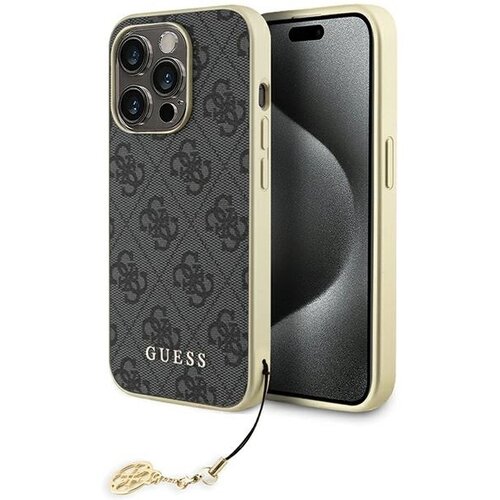 Guess HARDCASE IPHONE 15 PRO 6.1 OVITEK ZA TELEFON SIVA, (21834641) Cene