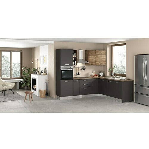 Marinelli Cucine Montažna kutna kuhinja Vega (Š x D: 250 x 225 cm, S električnim uređajima) Cijene
