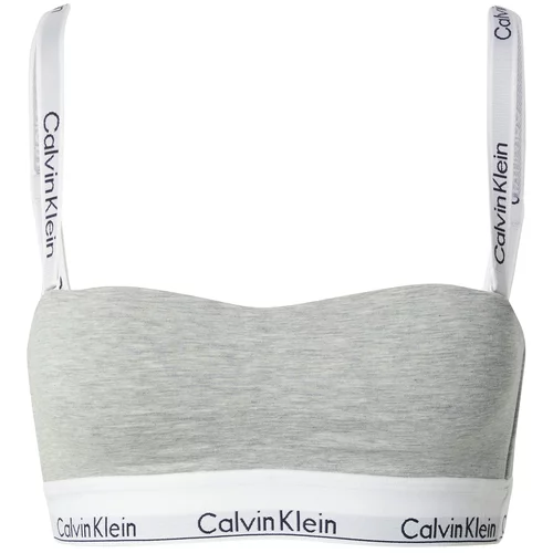 Calvin Klein Underwear Nedrček siva / bela