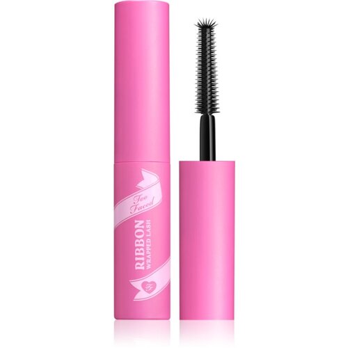 Too Faced Ribbon Wrapped Lash Extreme Lenght Mascara Travel Size mini maskara za volumen in vihanje trepalnic 4.7 ml Slike