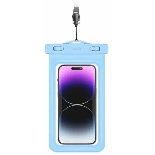 Usams YD011 7” vodootporna futrola za mobitel plava