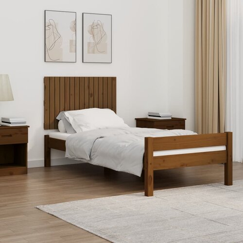 vidaXL Uzglavlje za krevet boja meda 95,5x3x60 cm masivna borovina Cijene