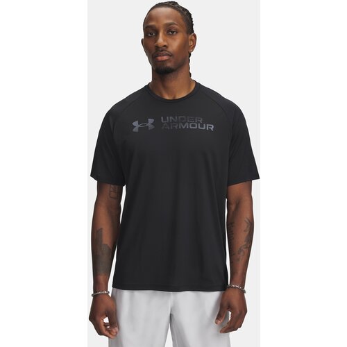 Under Armour Men&amp;#039;s T-shirt UA Tech Reflective SS-BLK - Men&amp;#039;s Slike