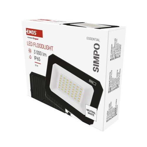  led reflektor simpo 30 w nevtralna bela Cene