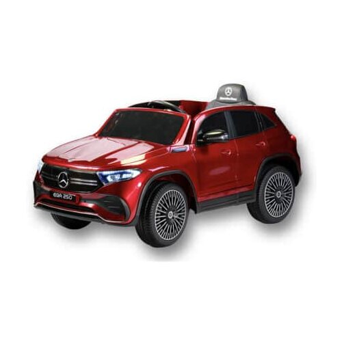  Auto za decu mercedes eqa 250 sa kožnim sedištem i mekim gumama - crveni Cene