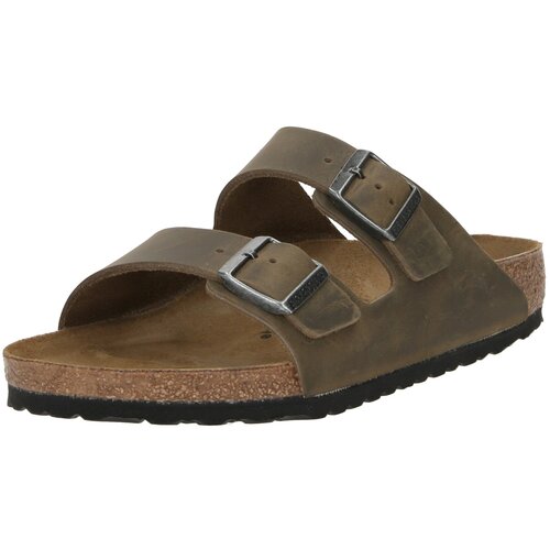 Birkenstock Nizki natikači 'Arizona LEOI' kaki Cene