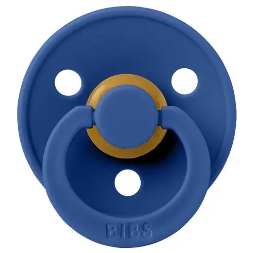 Bibs colour dude (okrugle) - Vanilla/Cornflower (vel.1) Slike