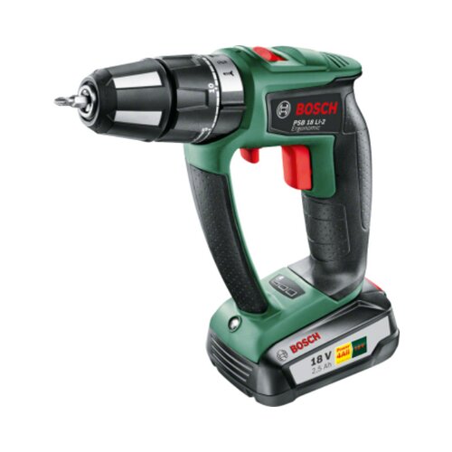 Bosch Akumulatorska vibraciona bu&amp;scaron;ilica PSB 18 LI-2 Ergonomic Slike