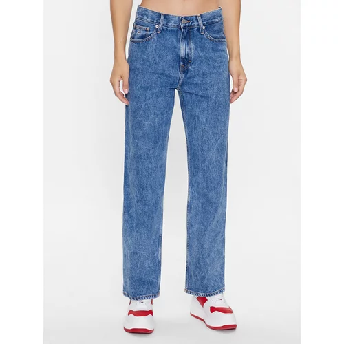 Tommy Jeans Jeans hlače Betsy DW0DW15996 Modra Loose Fit