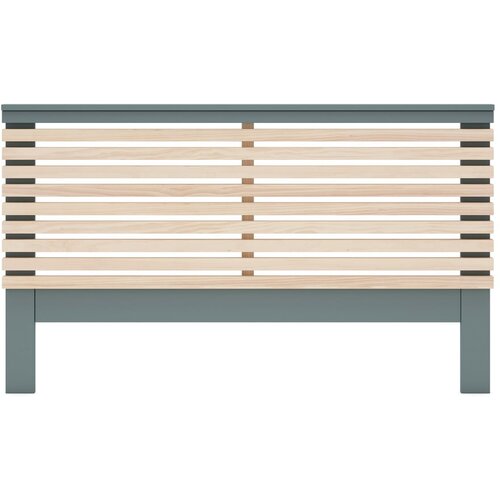 Marckeric zelenosivo/naravno vzglavje v borovem dekorju 146x100 cm pisco – Cene