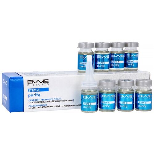 Emmediciotto SRL, ITALIJA Emmediciotto Stem C Purify dandruff preventive ampule 8x10ml Cene