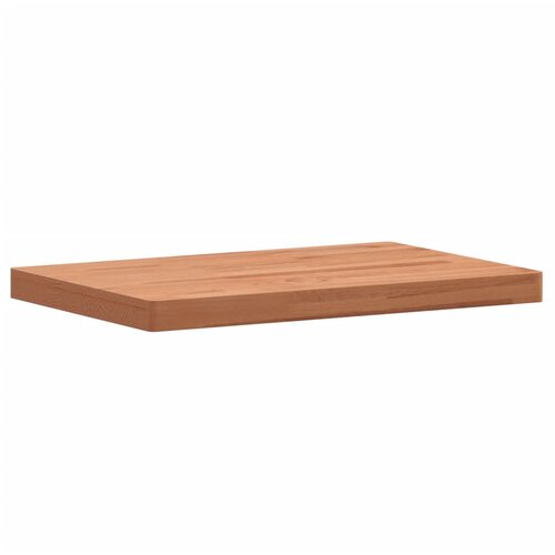 Stolna ploča 80 x 40 x 4 cm pravokutna od masivne bukovine Slike