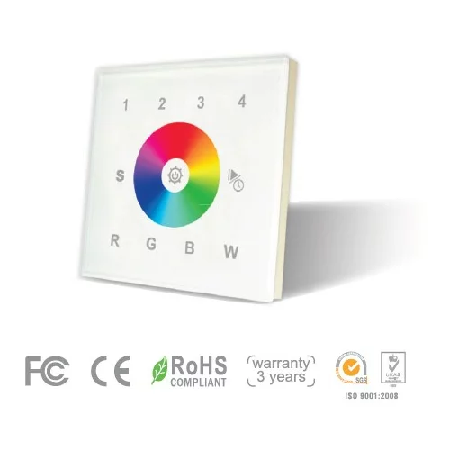  wall mounted RGB/W DMX512 controller LC 2812 LED upravljanja