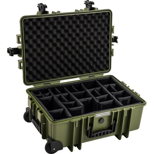 B&amp;amp;W Outdoor Cases Type 6700 / Bronze green (divider system) Slike