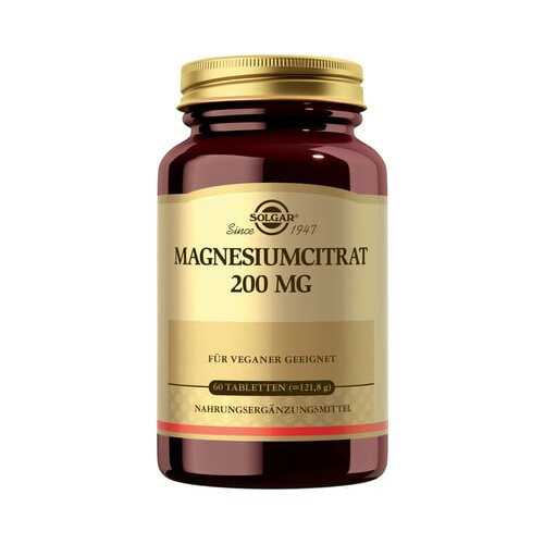 Solgar Magnezijev citrat 200 mg - 60 tabl. Cene