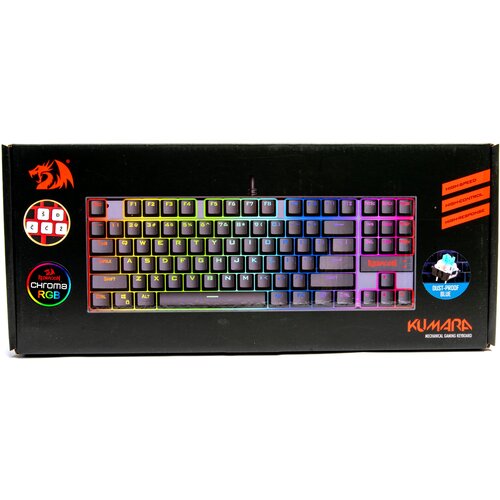 Redragon kumara K552 rgb mehanska tipkovnica s &amp;scaron;umniki Slike