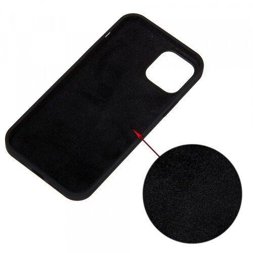  Liquid silikonski ovitek za iphone 13 pro - črn Slike