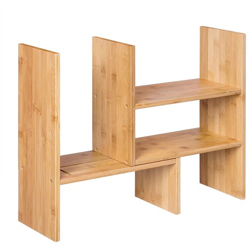 Songmics Organizator za pisalno mizo 64,7x15x40 cm naraven, (5000250318) Cene
