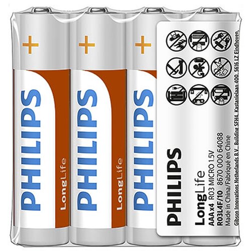 Philips AAA Longlife 1/4 Extra Cink-hlorid baterije Cene