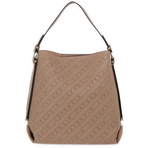 Caf&amp;eacute; Noir Ročne torbice CAFE NOIR M005 BAULETTO LOGO Kostanjeva Slike