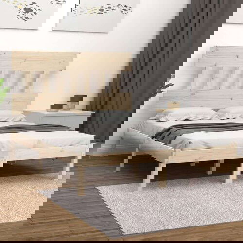  Posteljni okvir iz trdne borovine 180x200 cm, (20905890) Cene