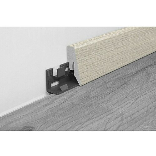 LOGOCLIC Zaključna letev K40 C hrast Canvas (260 x 19 x 40 mm, MDF, hrast Canvas) Cene