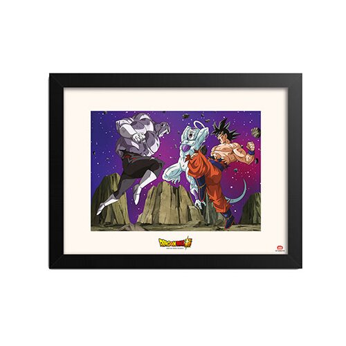 Grupo Erik Editores S. L. Dragon Ball Super Beatin Jiren Art Print z okvirjem, (21240934) Slike