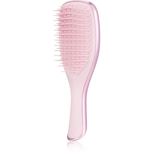 Tangle Teezer Detangler Mini Chrome Satin Pink glavnik za ravne in valovite lase mini embalaža 1 kos Slike