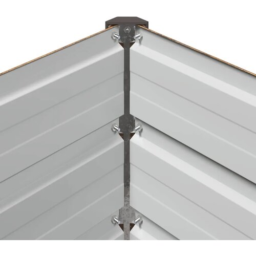  Povi&scaron;eni vrtni krevet Drvena smeđa 160 x 80 x 24 cm - 160 x 80 x 24 cm Smeđa drvo Cijene