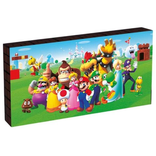 Pyramid Lampa - Super Mario Letterbox - Light Up Canvas Slike