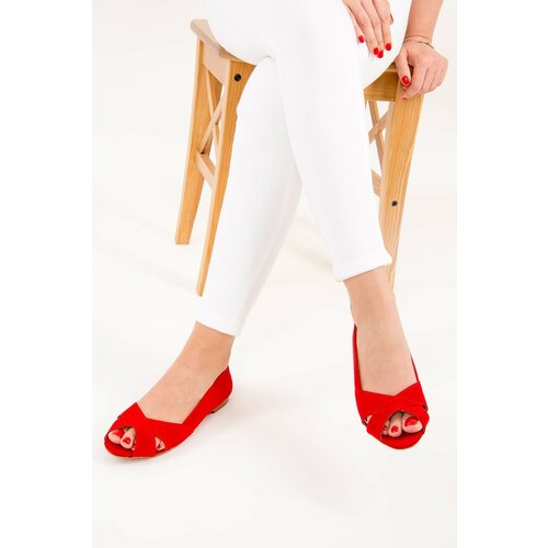 Fox Shoes Women's Red Sandals Slike