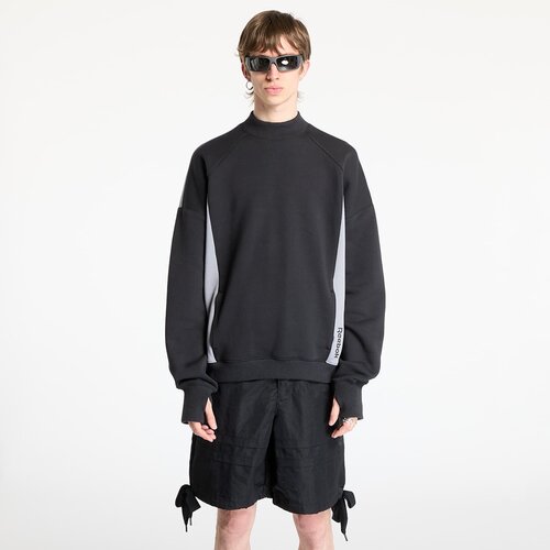Reebok Sweatshirt French Terry Crewneck UNISEX Washed Black/ Grey 3 L Cene